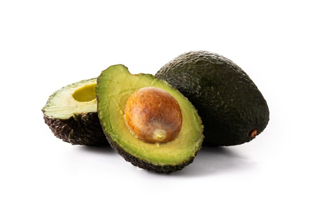 fresh avocado isolated white background 123827 21091