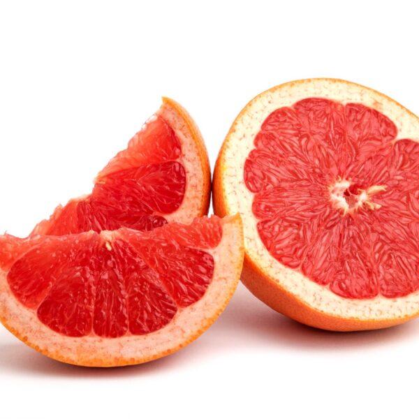 grapefruit isolated whole sliced 114579 85884