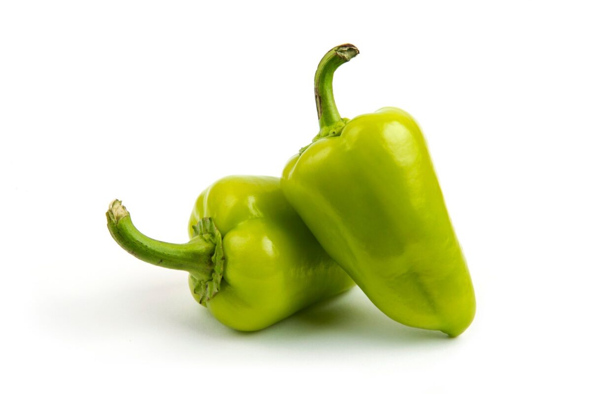 green peppers isolatedon white 114579 31297