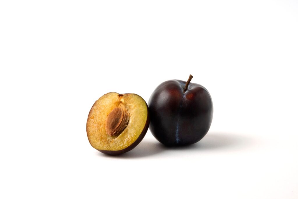 whole half cut black cherry plum 114579 11759